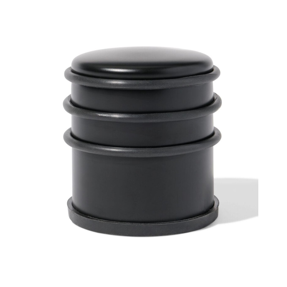 HEMA HEMA Deurstopper 7.5x7.5x8cm Metaal Zwart afbeelding 