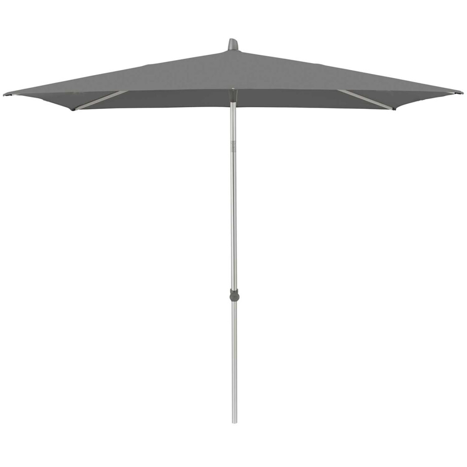Parasol Alu Smart easy 210x150cm (stone grey) afbeelding 