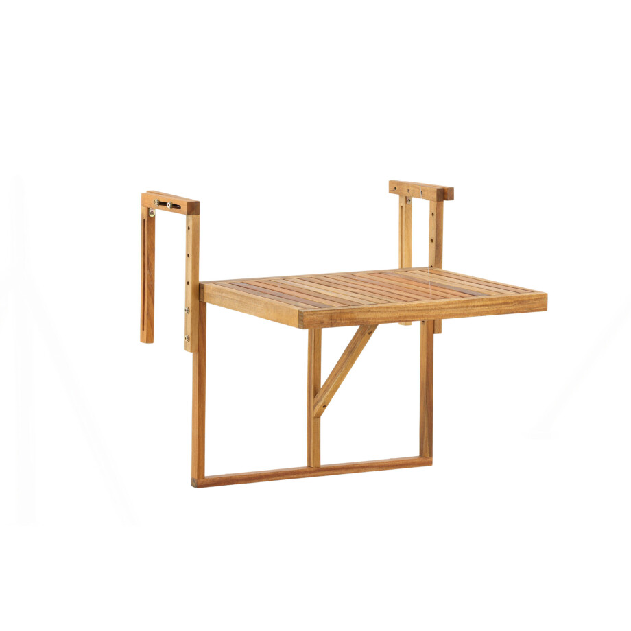 Nohr Balkon-hangtafel 'Tenia' Acaciahout Nohr Balkon-hangtafel 'Tenia' Acaciahout afbeelding 1