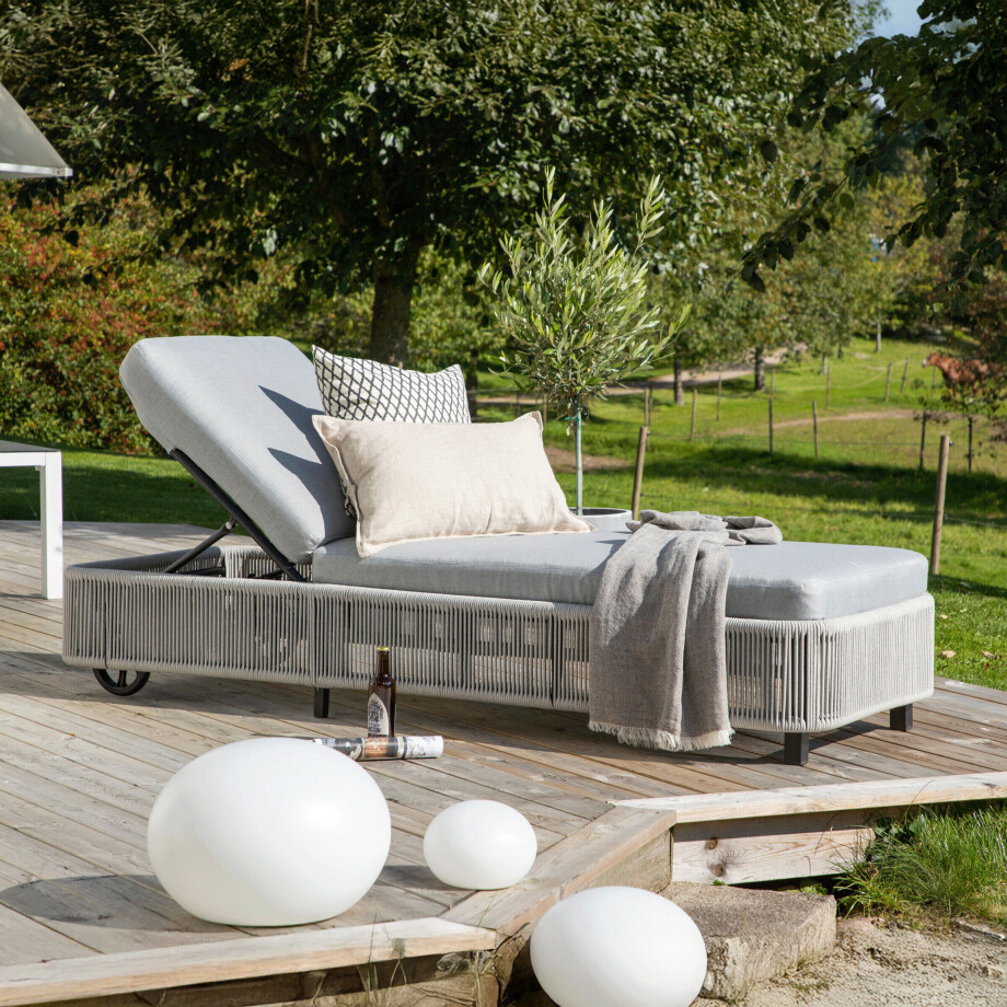 Nohr Ligbed 'Sauel' kleur Grijs/Zwart afbeelding 1