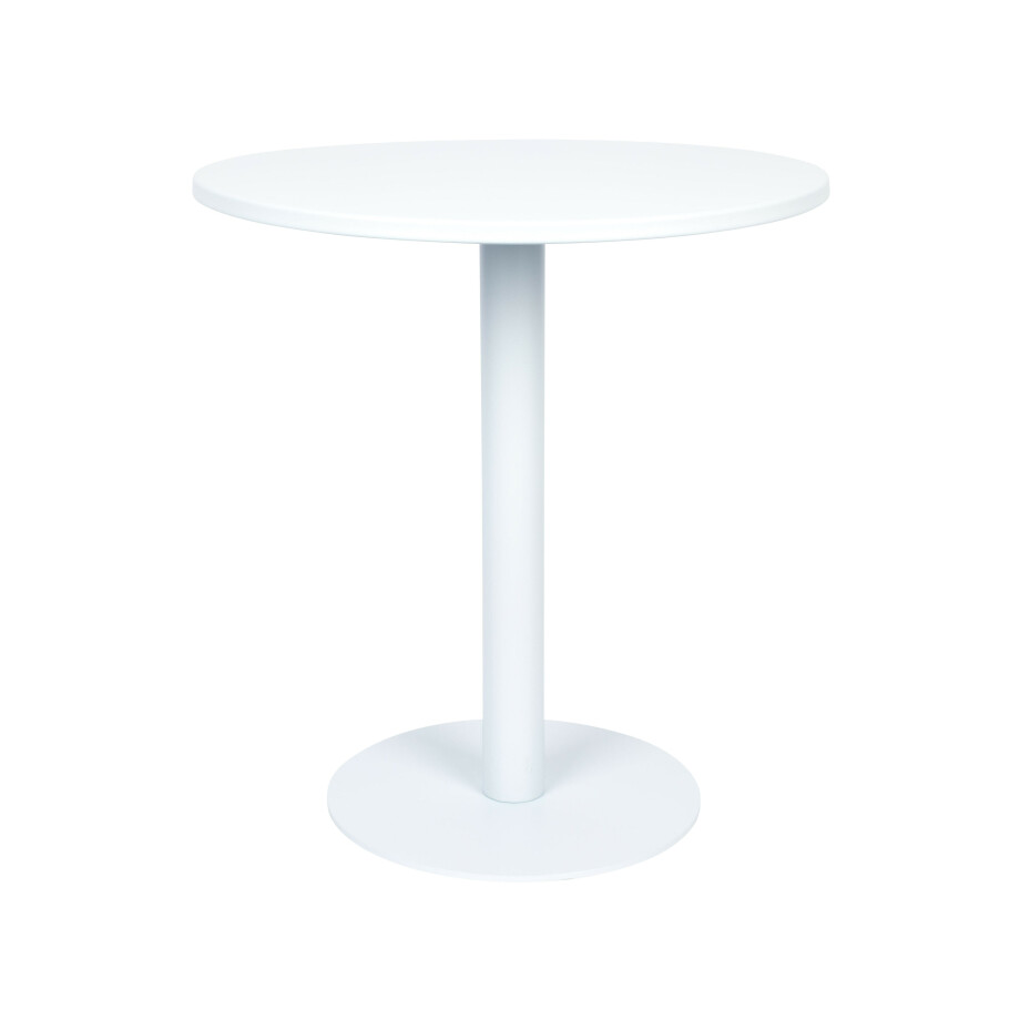 Zuiver Ronde Tuintafel 'Metsu' Staal, 70cm, kleur Wit Zuiver Ronde Tuintafel 'Metsu' Staal, 70cm, kleur Wit afbeelding 1