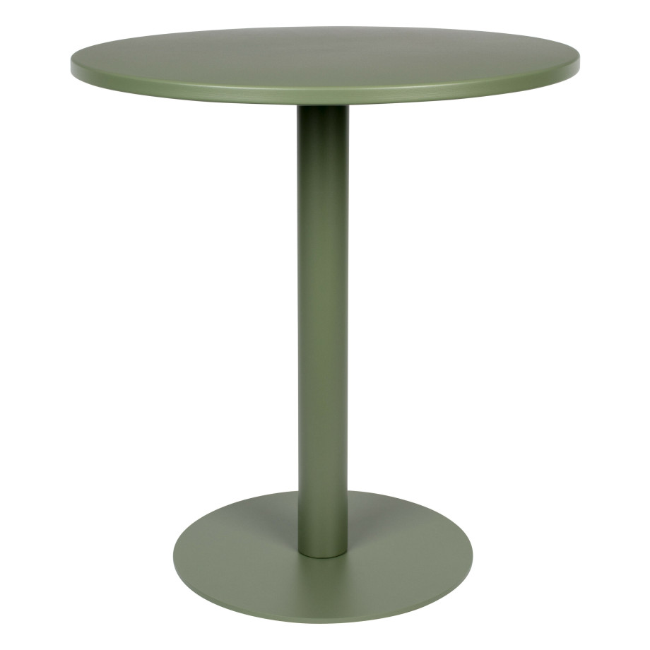 Zuiver Ronde Tuintafel 'Metsu' Staal, 70cm, kleur Groen afbeelding 1