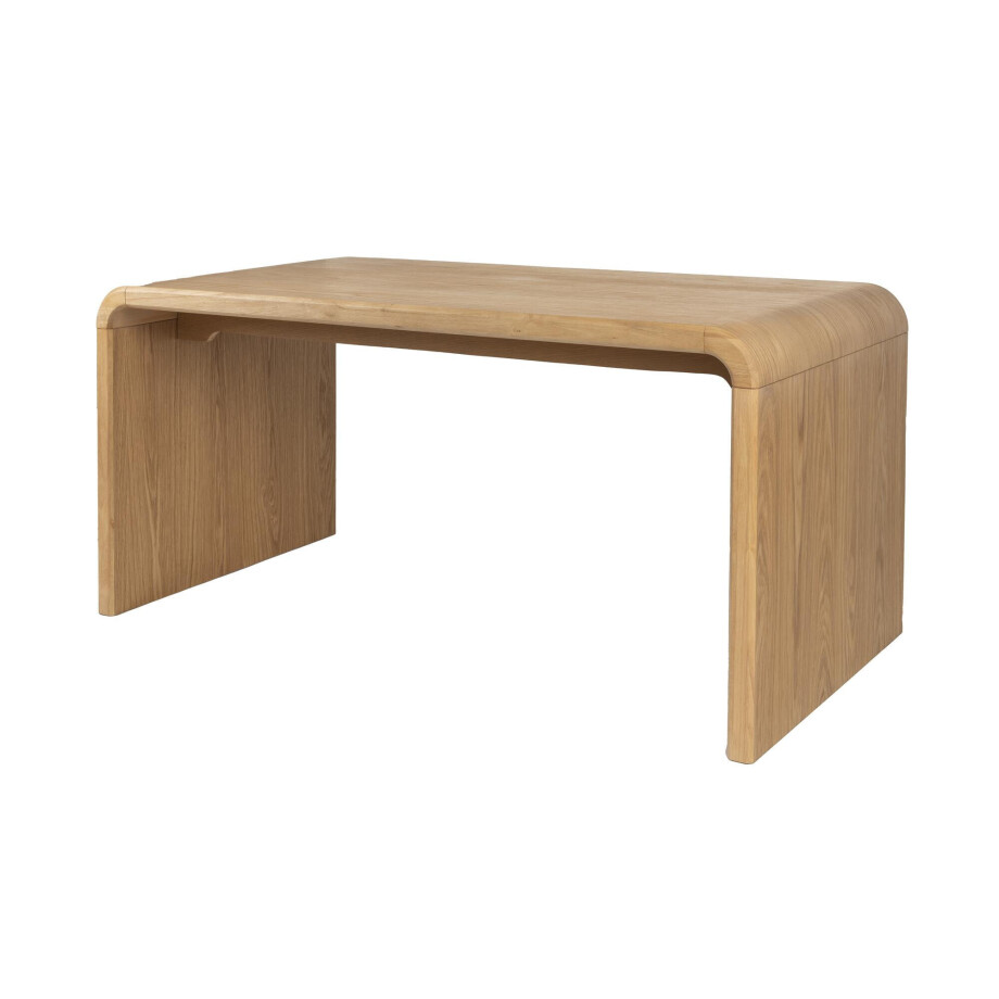 Zuiver Eettafel 'Brave' Eiken en rubberhout, 160 x 80cm afbeelding 