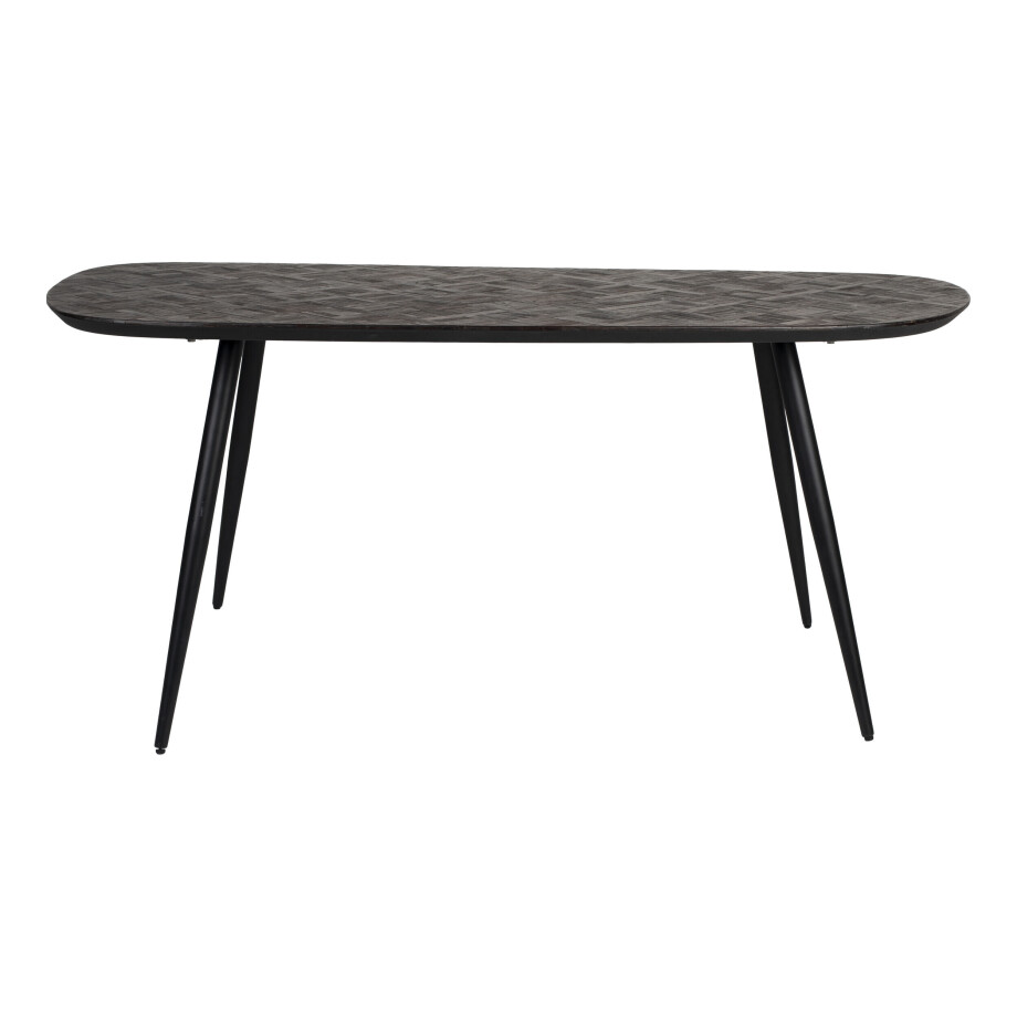 ZILT Organische Eettafel 'Yasmijn' Teakhout, 180 x 95cm afbeelding 