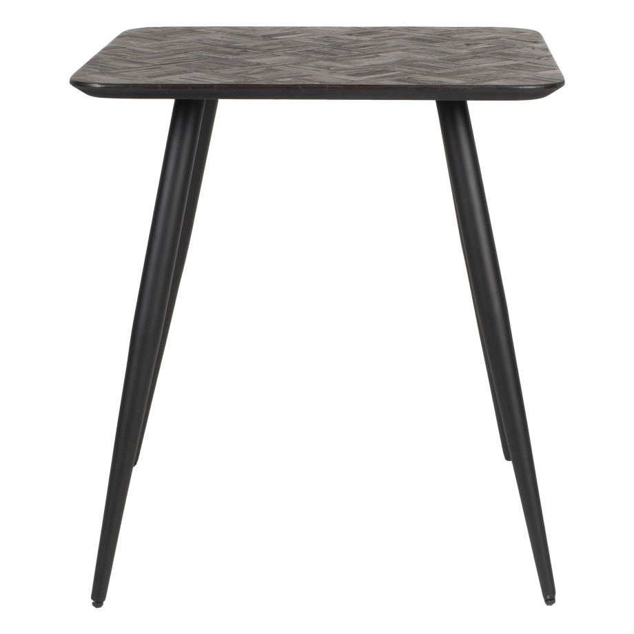 ZILT Bistrotafel 'Yasmijn' Teakhout, 70 x 70cm afbeelding 