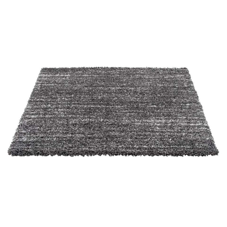 Leen Bakker - Vloerkleed Bahamas - Donker - 200x290 Cm - Polypropyleen - Grijs afbeelding 1