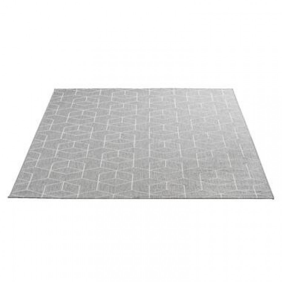 Vloerkleed Essen - grijs - 160x230 cm - Leen Bakker afbeelding 1