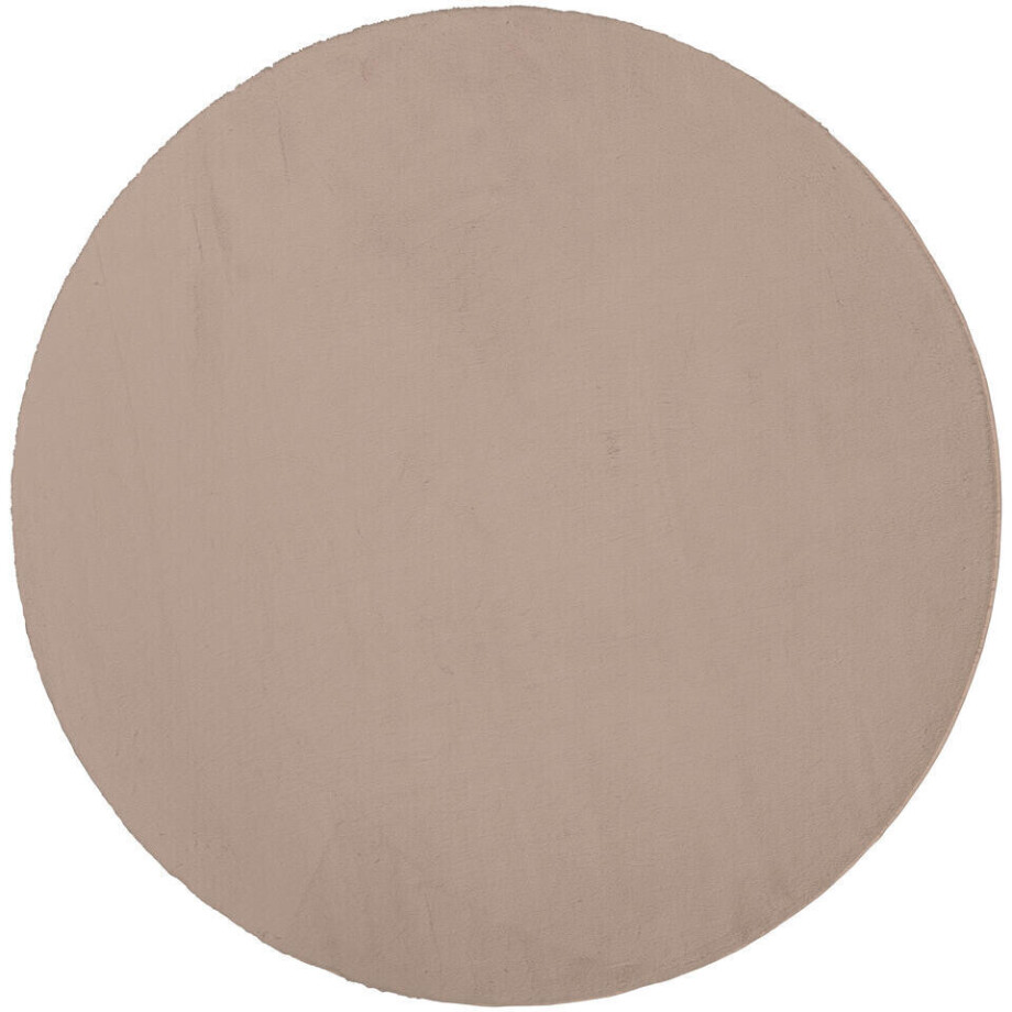 Leen Bakker - Vloerkleed Lilly - Blush -Ø2 - Polyester - Roze Leen Bakker - Vloerkleed Lilly - Blush -Ø2 - Polyester - Roze afbeelding 1