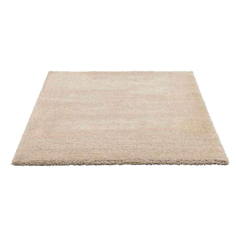 Leen Bakker - Vloerkleed Pelush - 160x230 Cm - Polypropyleen - Beige Leen Bakker - Vloerkleed Pelush - 160x230 Cm - Polypropyleen - Beige afbeelding 1