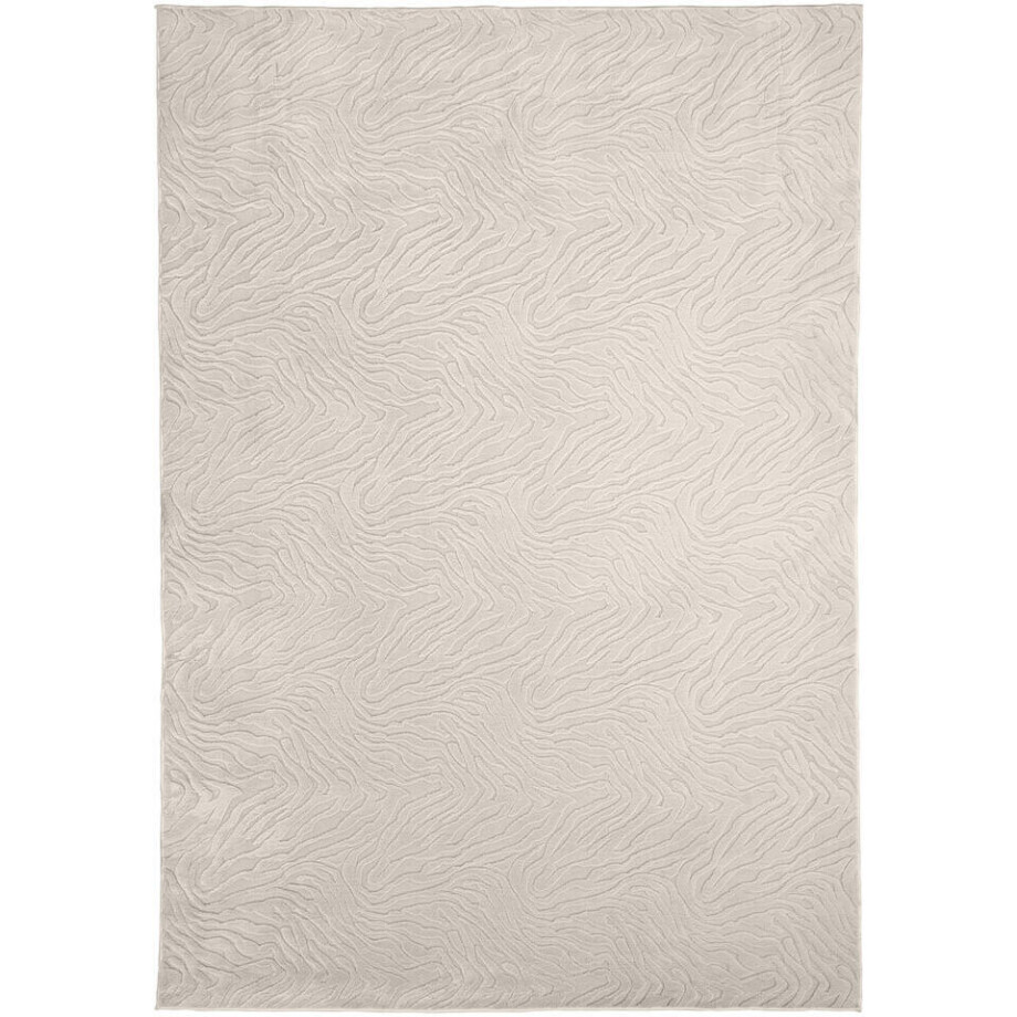 Leen Bakker - Vloerkleed Isa - Zand - 160x230 Cm - Polyester - Beige Leen Bakker - Vloerkleed Isa - Zand - 160x230 Cm - Polyester - Beige afbeelding 1