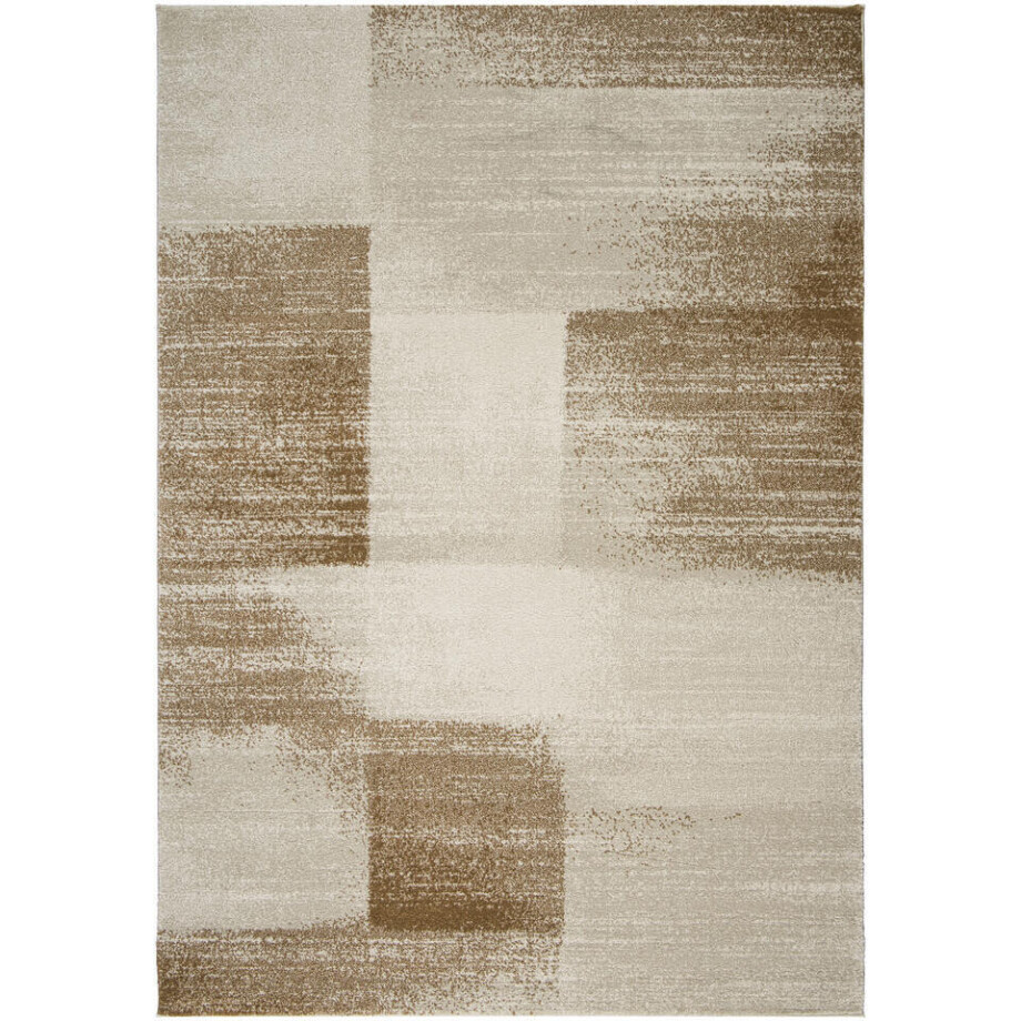 Leen Bakker - Vloerkleed Sagra - Zand/bruin - 160x230 Cm - Polypropyleen - Bruin#Beige afbeelding 1