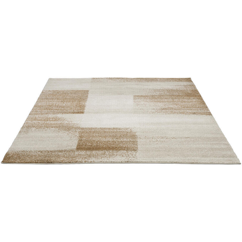 2e Halve Prijs Leen Bakker - Vloerkleed Sagra - Zand/bruin - 200x290 Cm - Polypropyleen - Bruin#Beige afbeelding 1
