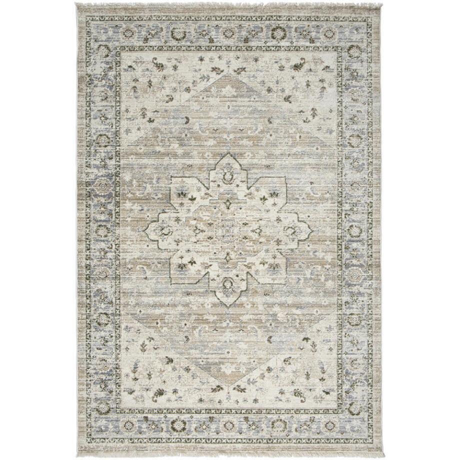 Leen Bakker - Vloerkleed Asena - Beige/zand - 200x310 Cm - Polypropyleen - Beige#Beige Leen Bakker - Vloerkleed Asena - Beige/zand - 200x310 Cm - Polypropyleen - Beige#Beige afbeelding 1