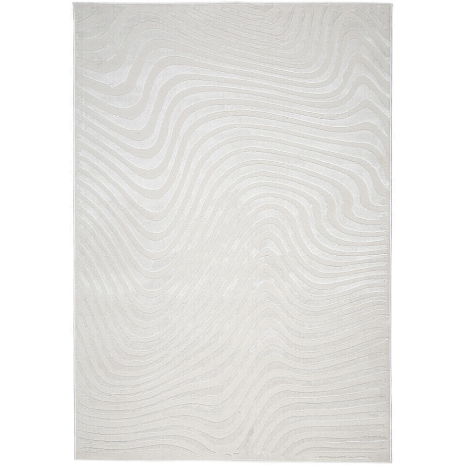 Leen Bakker - Vloerkleed Lucy - 200x290 Cm - Polypropyleen/Polyester - Crème Leen Bakker - Vloerkleed Lucy - 200x290 Cm - Polypropyleen/Polyester - Crème afbeelding 1