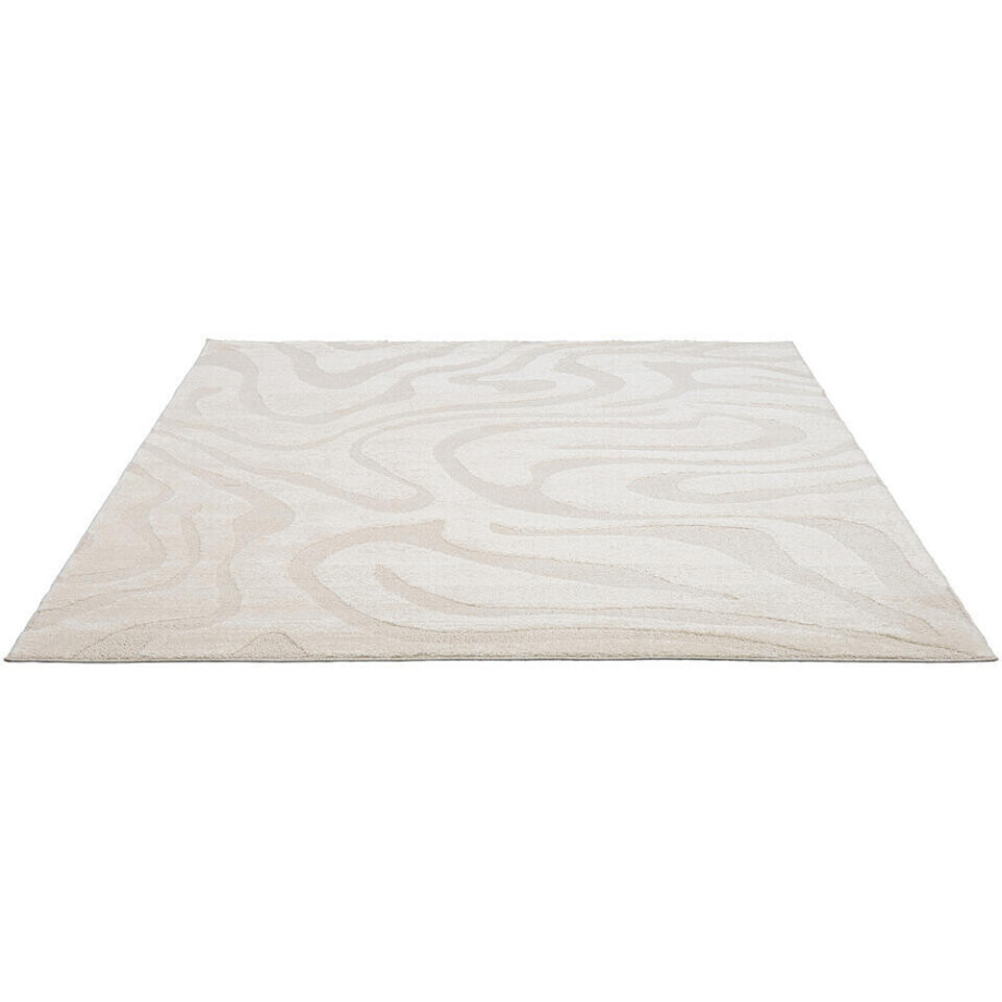 Leen Bakker - Vloerkleed Isala - 200x290 Cm - Polyester/Polypropyleen - Crème afbeelding 1