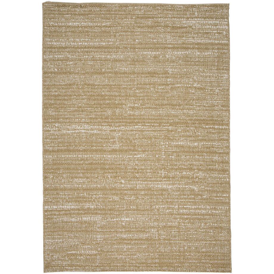 Leen Bakker - Vloerkleed Perca - Zand/crème - 200x290 Cm - Polypropyleen - Crème#Beige afbeelding 1