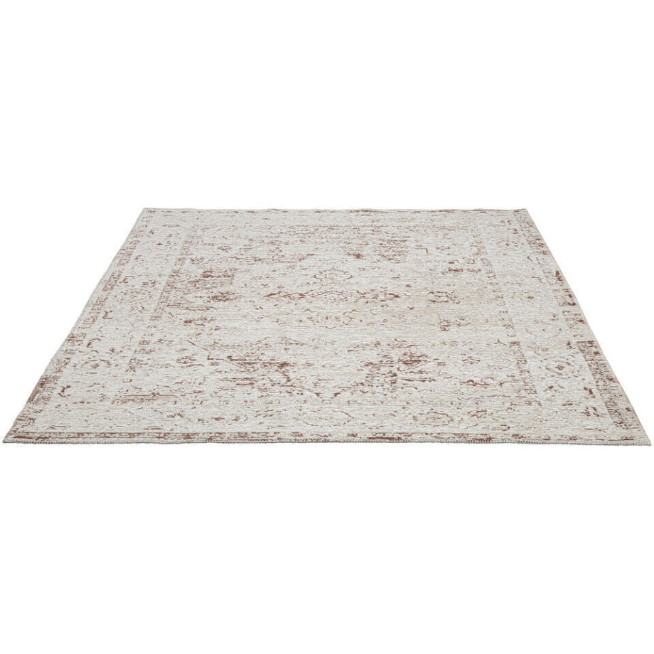 Leen Bakker - Vloerkleed Annur - /bruin - 200x290 Cm - Polyester/Jute - Crème afbeelding 1