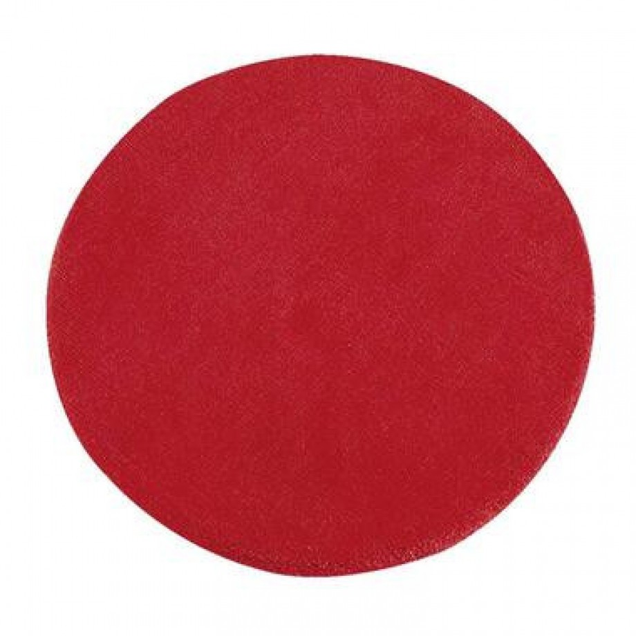 Vloerkleed Colours - rood - Ø68 cm - Leen Bakker afbeelding 1