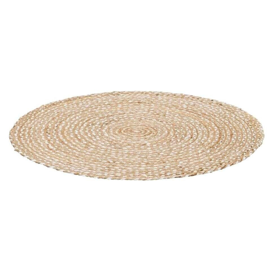 Leen Bakker - Vloerkleed Madras - Naturel - 100 Cm - Jute - Beige afbeelding 1
