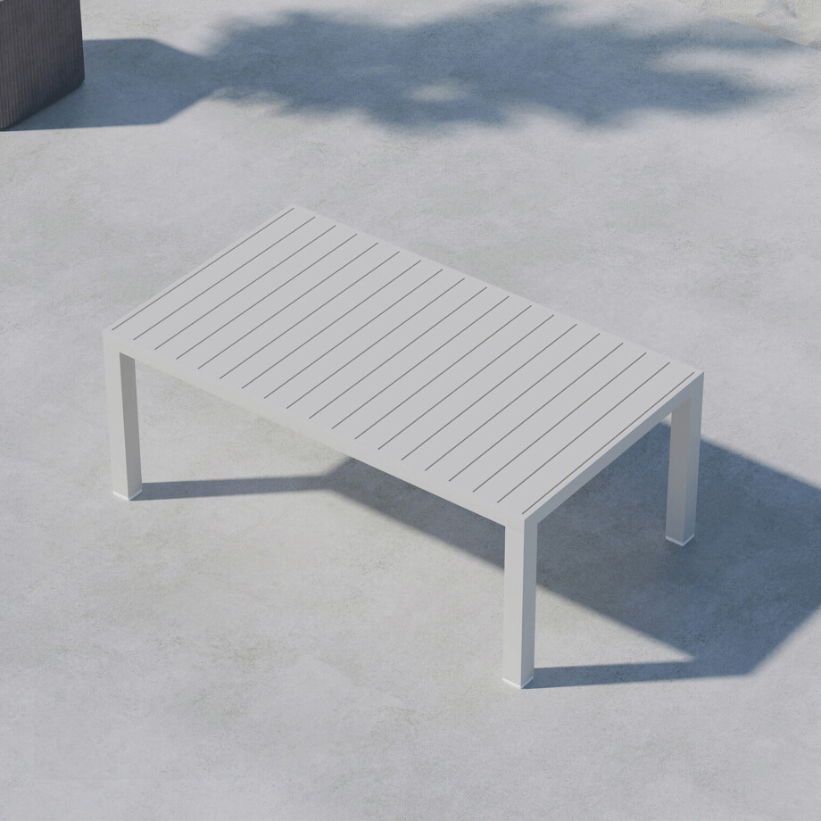 Nohr Loungetafel 'Lasheka' 120 x 70cm, kleur Beige afbeelding 1