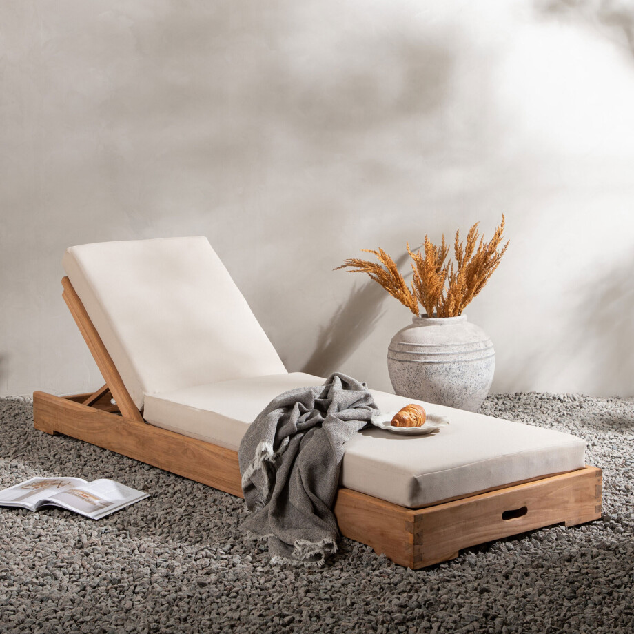 Nohr Ligbed 'Amberia' Teakhout afbeelding 1