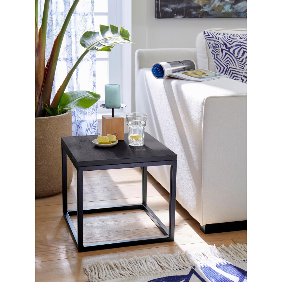 Guido Maria Kretschmer Home&Living Salontafel Voorst van massief eiken en metalen frame afbeelding 1