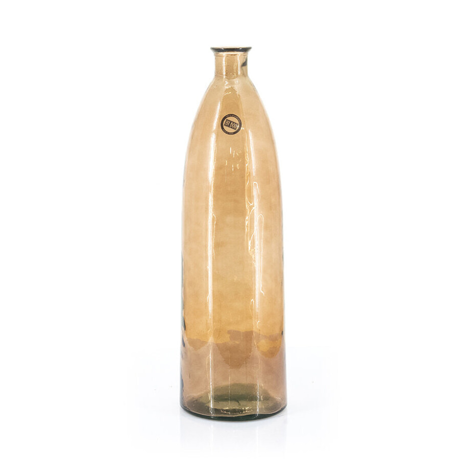 By-Boo Vaas 'Dali' Glas, 83cm, kleur Bruin afbeelding 1