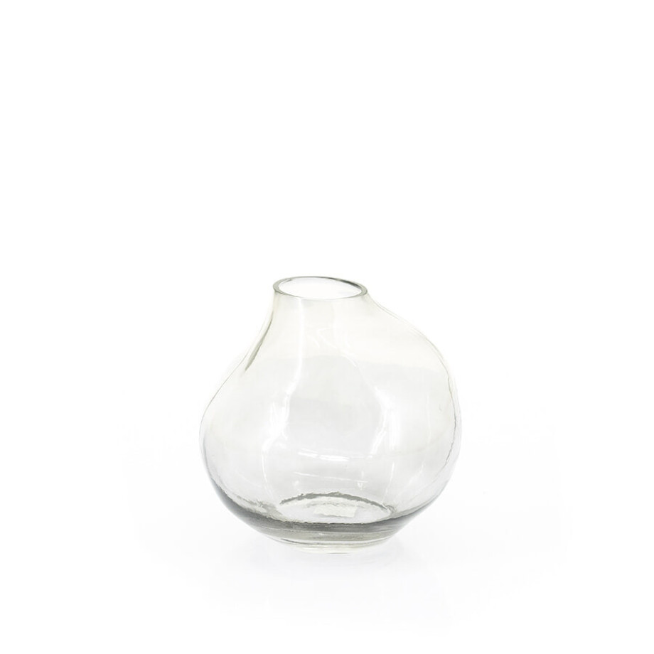By-Boo Vaas 'Bloom' Glas, 19cm hoog afbeelding 