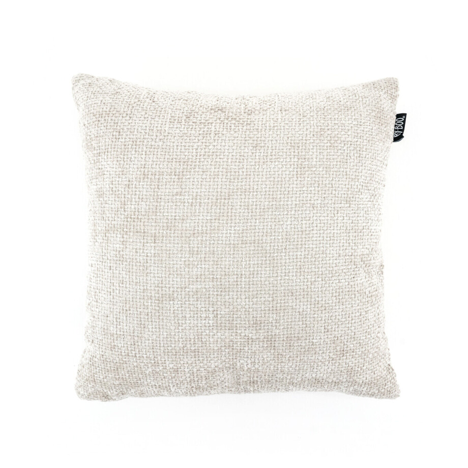 By-Boo Kussen 'Dias' 45 x 45cm, kleur Beige afbeelding 1