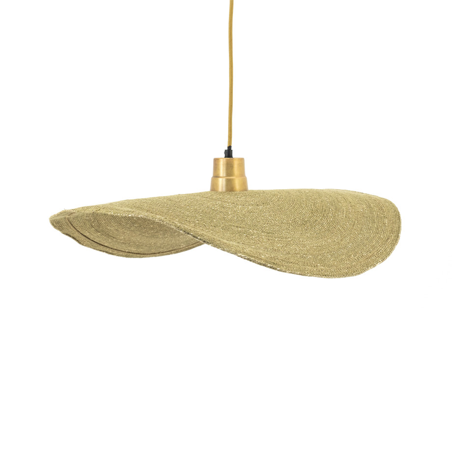 By-Boo Hanglamp 'Sola' 60cm, kleur Naturel afbeelding 1