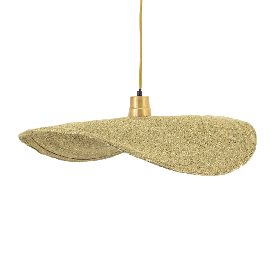 By-Boo Hanglamp 'Sola' 75cm, kleur Naturel afbeelding 1