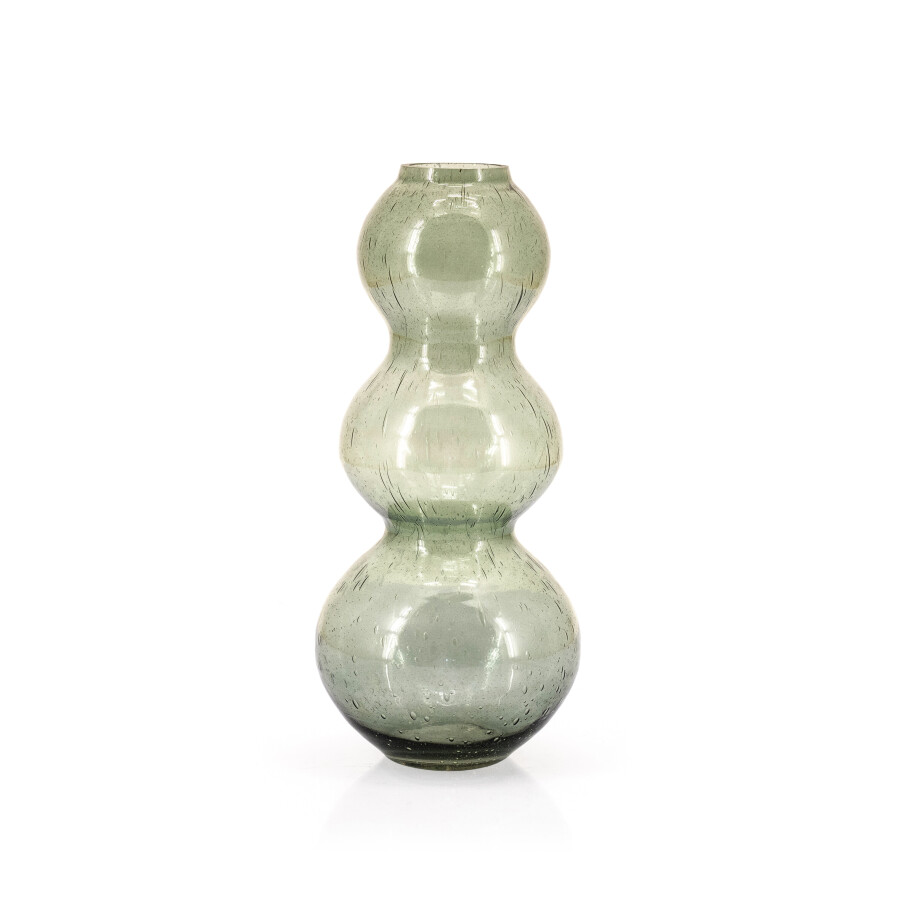 By-Boo Vaas 'Viva' 42cm, kleur Groen By-Boo Vaas 'Viva' 42cm, kleur Groen afbeelding 1