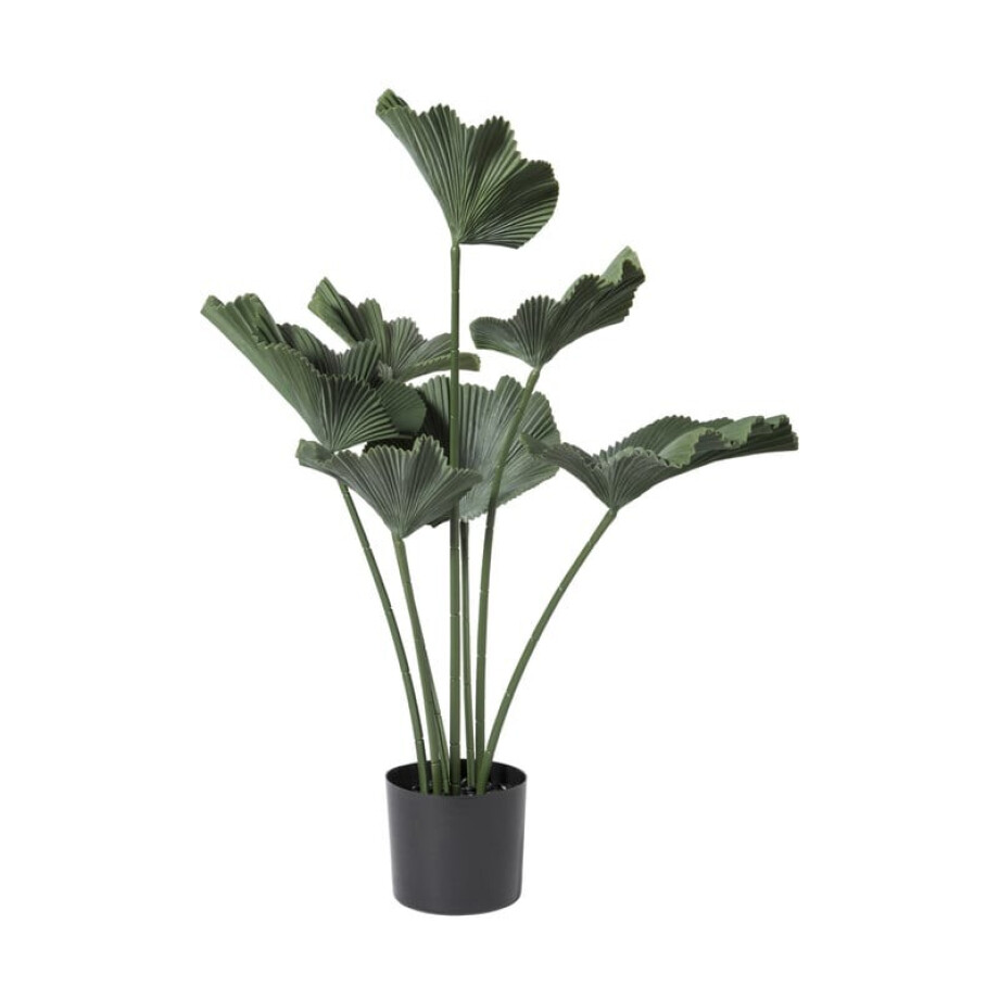 Kunstplant lotus - groen - 104 cm afbeelding 