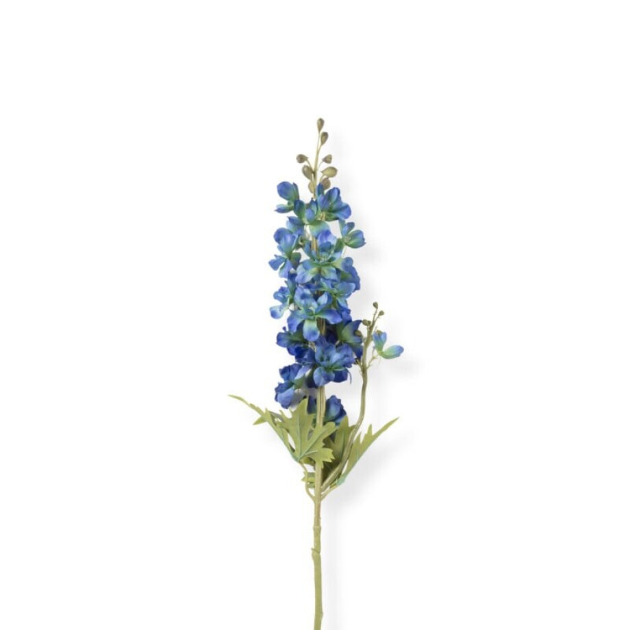 Kunstbloem ridderspoor - blauw - 85 cm afbeelding 