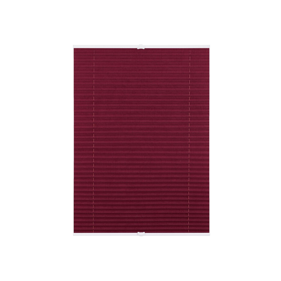 Lichtblick plisségordijn Klemmfix (Rood, 80 x 210 cm) afbeelding 1