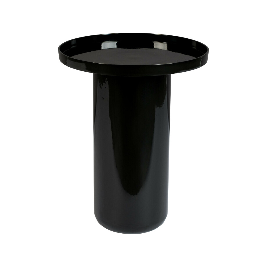 Zuiver Ronde Bijzettafel 'Shiny Bomb' 40cm, kleur Zwart Zuiver Ronde Bijzettafel 'Shiny Bomb' 40cm, kleur Zwart afbeelding 1