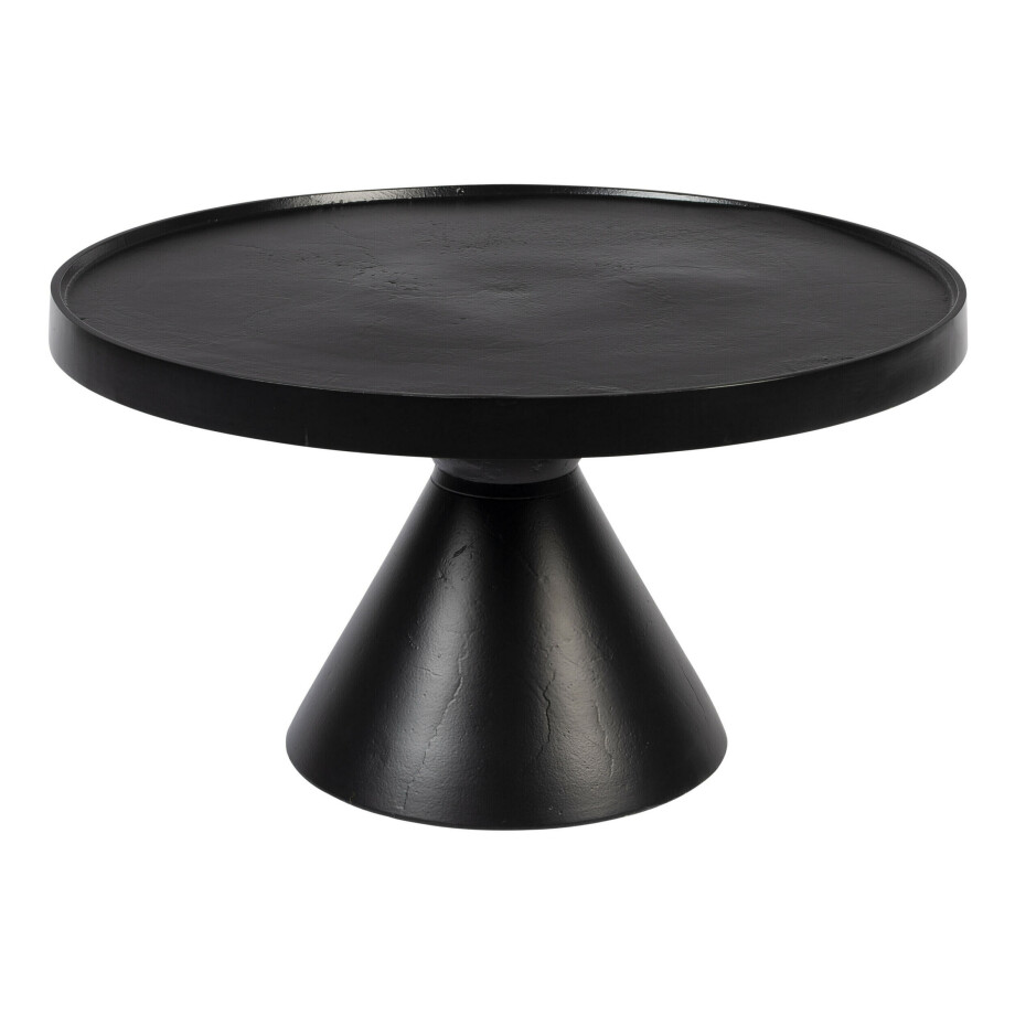 Zuiver Ronde Salontafel 'Floss' 60cm, kleur Zwart afbeelding 1