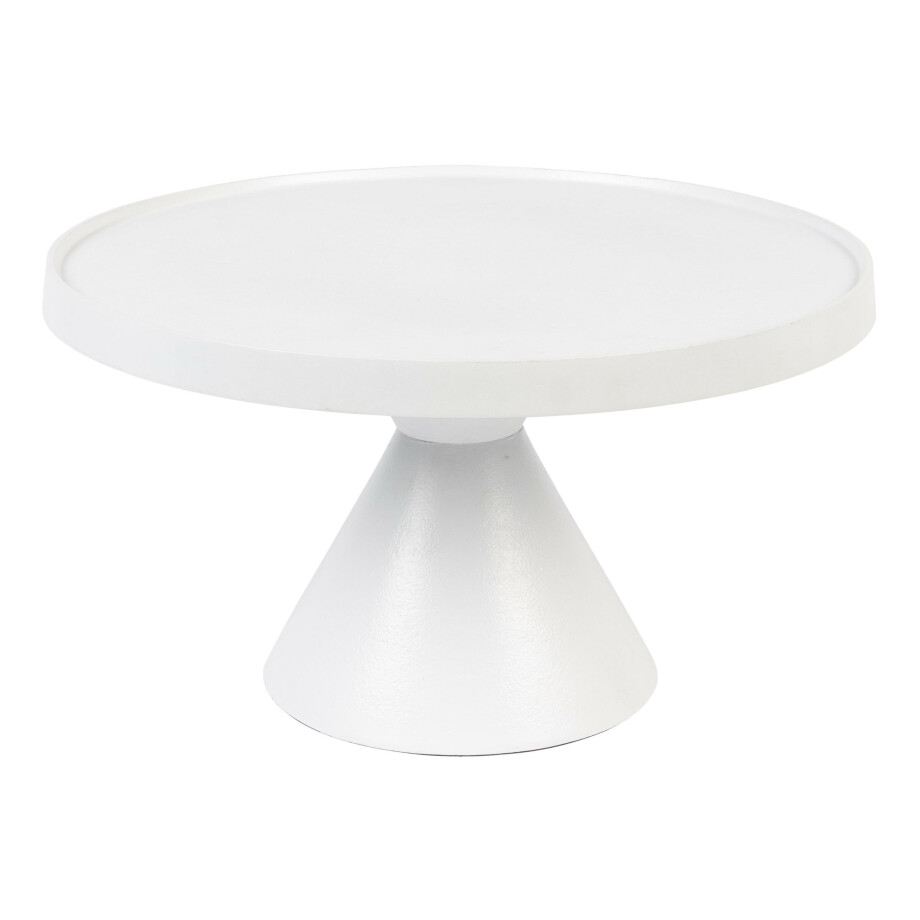 Zuiver Ronde Salontafel 'Floss' 60cm, kleur Wit afbeelding 1