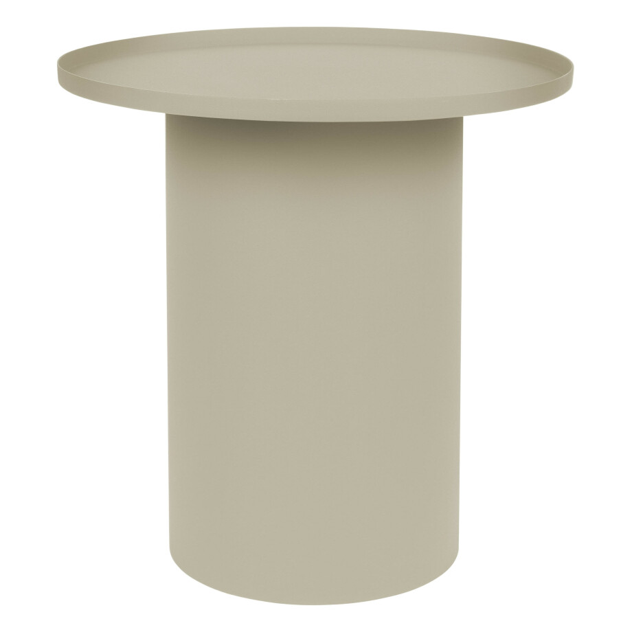 ZILT Ronde Bijzettafel 'Michee' 45cm, kleur Ivory ZILT Ronde Bijzettafel 'Michee' 45cm, kleur Ivory afbeelding 1