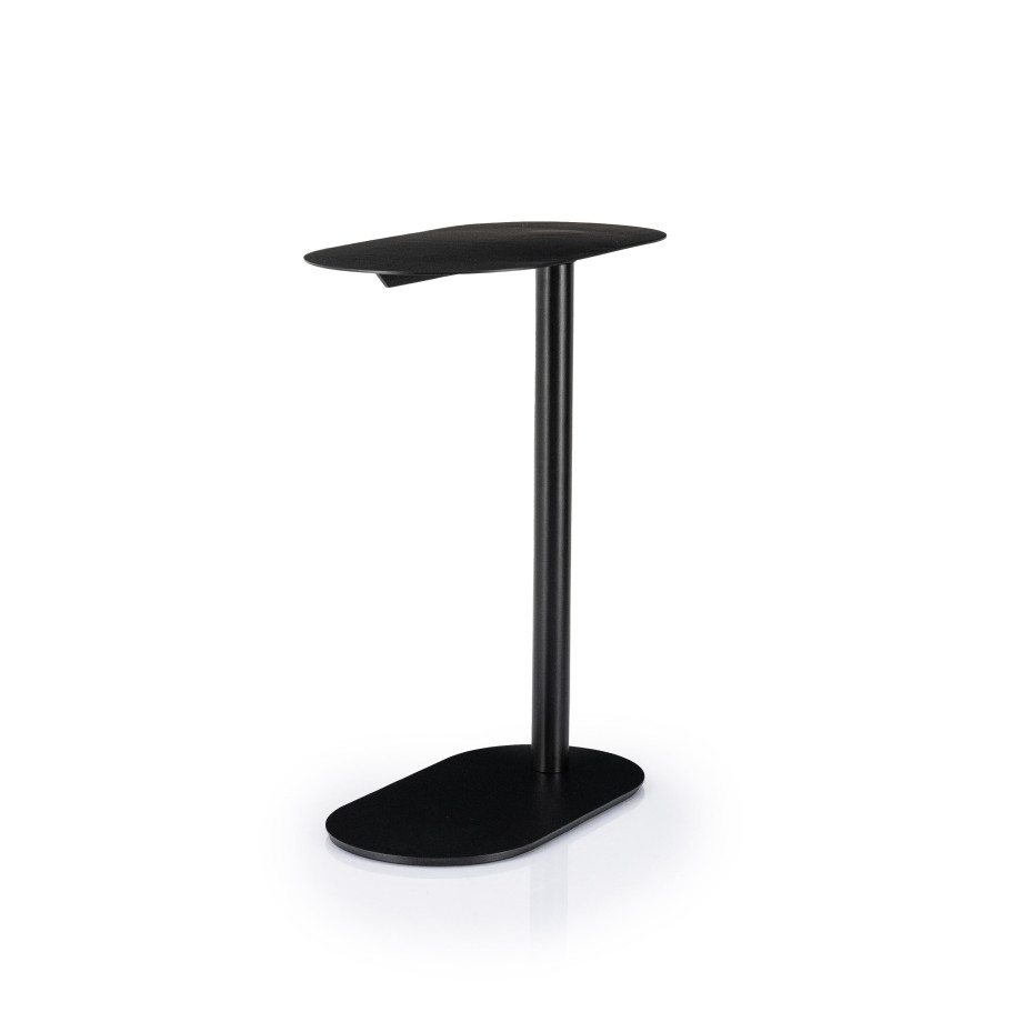 By-Boo Laptoptafel 'Spot' 55cm hoog, kleur Zwart afbeelding 1