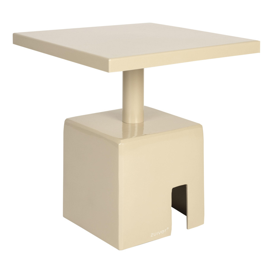 Zuiver Bijzettafel 'Chubby' 40 x 40cm, kleur Beige afbeelding 1