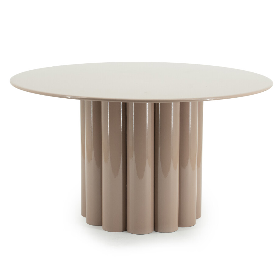 By-Boo Salontafel 'Olympa' 63cm, kleur Oudroze afbeelding 1