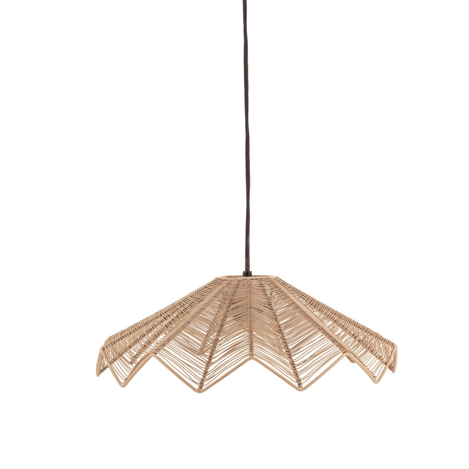 By-Boo Hanglamp 'Varjo' 40cm, kleur Oudroze afbeelding 1