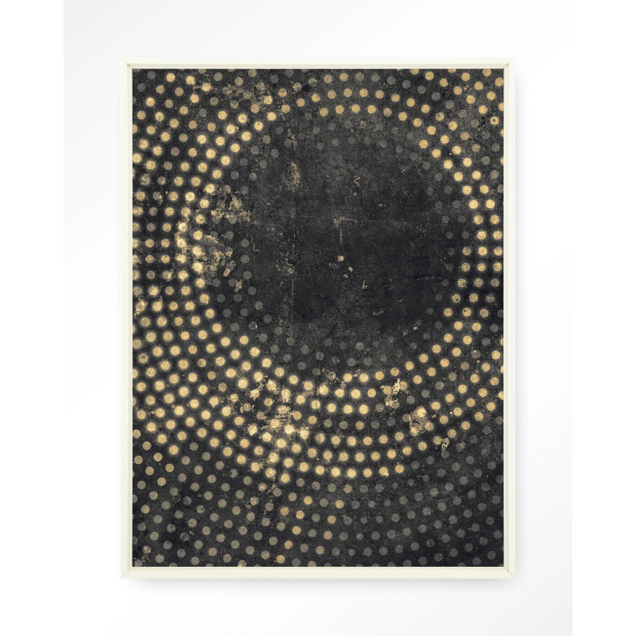 Urban Cotton Wandkleed 'Cala' 80 x 110cm in Floating Frame - off white afbeelding 
