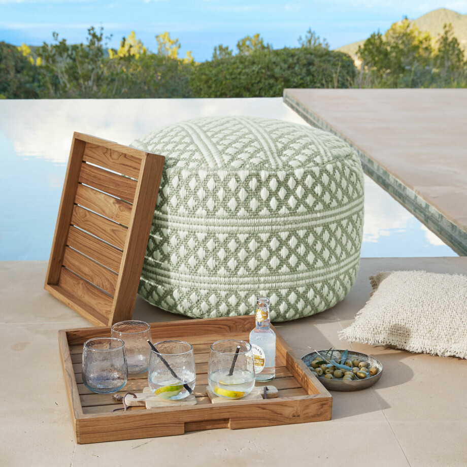 In- & outdoor hocker Mintares afbeelding 