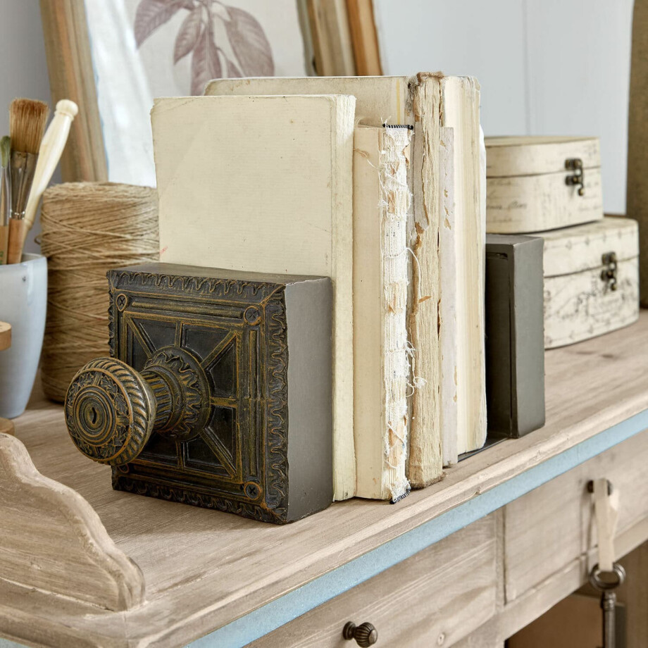 2-delige set boekensteunen Zandrelle afbeelding 