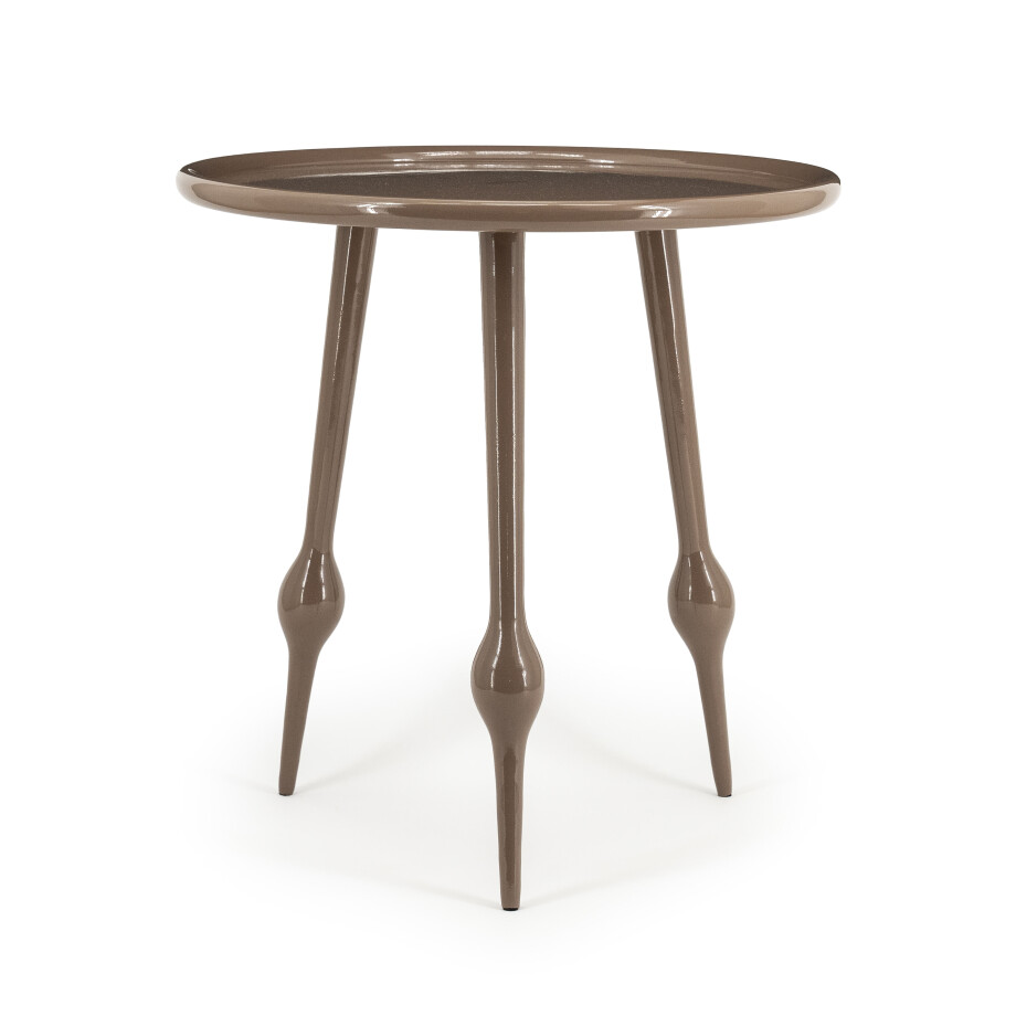 By-Boo Bijzettafel 'Birdy' 47cm, kleur Bruin By-Boo Bijzettafel 'Birdy' 47cm, kleur Bruin afbeelding 1