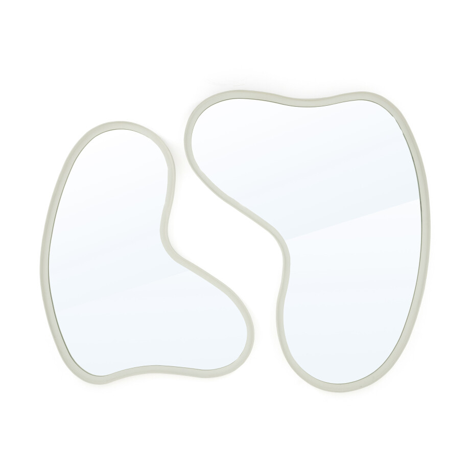 By-Boo Spiegel 'Pejo' Set van 2 stuks By-Boo Spiegel 'Pejo' Set van 2 stuks afbeelding 1