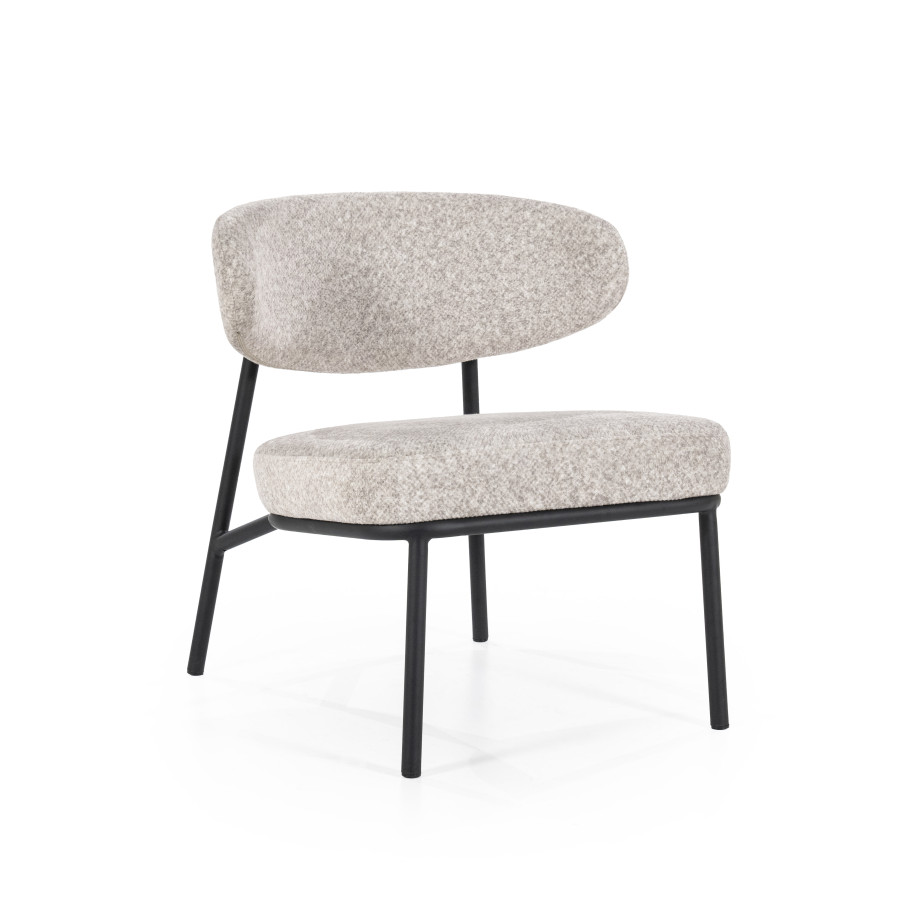 By-Boo Fauteuil 'Jari' kleur Beige afbeelding 1