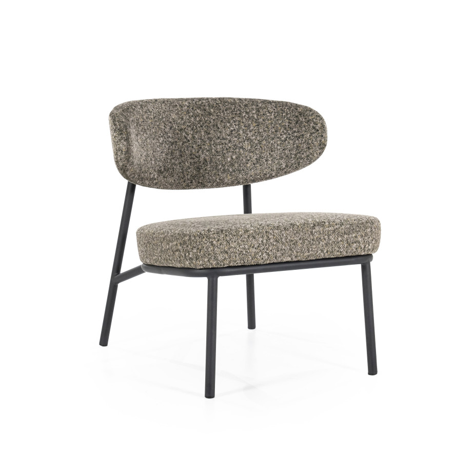 By-Boo Fauteuil 'Jari' kleur Groen afbeelding 1